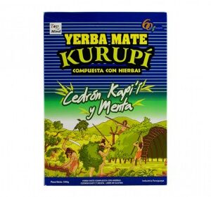 Yerba Mate Kurupí Cedrón 500 gr